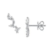 Diamond Blossom Climber Studs