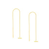 Staple Bar Threader Earrings
