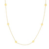 Disc Stations Adjustable Necklace