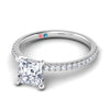 Lab Grown Diamond Pave Petite Ring