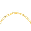 3.9mm Light Concave Figaro Chain with Lobster Lock