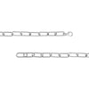 8.9mm Long Link Paper Clip Bracelet
