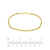 3.00mm D/C Hollow Figarope Milano Chain
