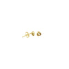 Mini 3 Loop Love Knot Earrings