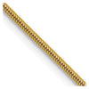 14K 1mm Round Snake Chain