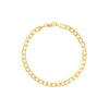 4.9mm Light Concave Curb Chain with Lob. Lock