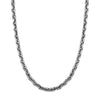 Sterling Silver D/C Cable Link Chain