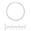 Sterling Silver 5.2mm Light Curb Chain with Lobster Lock