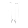 Open Pyramid Threader Earrings