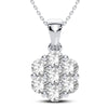 14K 0.25Ct Diamond Pendant