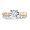 14K 2.00Ct Certified Lab Grown Diamond Bridal Ring