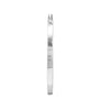 3mm x 40mm Square Tube Hoop Earrings