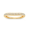 14K 0.17Ct Diamond Enhancer Band