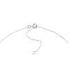 Sterling Silver Winking Emoji Adjustable Necklace