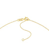 Diamond Gothic “M” Necklace