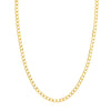 4.9mm Light Concave Curb Chain with Lob. Lock