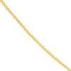 1.5mm Wheat Chain with Lobster Lock