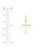 High Polished Cross Pendant