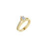 14K Yellow 8x4 mm Marquise Engagement Ring Mounting