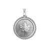 Canadian Maple Leaf 1 Oz Silver Coin Bezel