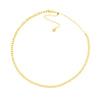 Hollow Cuban Curb Chain Adjustable Choker