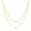 Valentino and Marquise Layered Duet Necklace