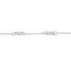 0.8mm Designer Twist Chain with Lobster Lock