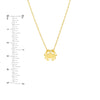 So You Diamond Mini Crab Adjustable Necklace
