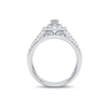 14K WG 1.00ct Diamond Bridal Ring
