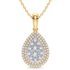 14K 0.25Ct Diamond Pendant