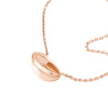 Puffy Nut Shape Adjustable Necklace