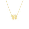 Personalization Small Script Monogram Necklace