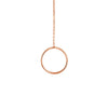Open Disc Threader Earrings