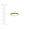 Black Enamel Band Ring