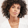3mm x 50mm Square Tube Hoop Earrings