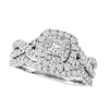 14K 1.00Ct Diamond Bridal  Ring