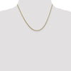14K 1.25mm Franco Chain