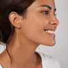 Interlocking Open Rectangle Drop Earrings