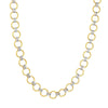 Two-Tone Round Link Necklace