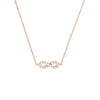 Mini CZ Infinity Adjustable Necklace