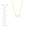 So You Mini Infinity Symbol Adj Necklace