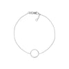 Open Wire Circle Adjustable Bracelet