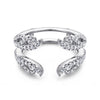 14K White Gold Diamond Ring Enhancer