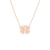 Personalization Small Script Monogram Necklace