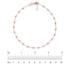 Adjustable Diamond Cut Beaded Bracelet