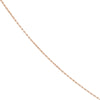Adjustable Rope Chain Necklace with Slider