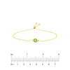 Mini Turquoise Evil Eye Bolo Bracelet