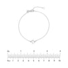 Slanted Gothic Initial Bracelet