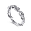 14K White Gold Diamond Matching Wedding Band