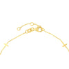 Adjustable Mini Cross Stations Bracelet